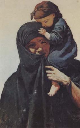 Charles Verlat Mere et enfant (mk32) oil painting image